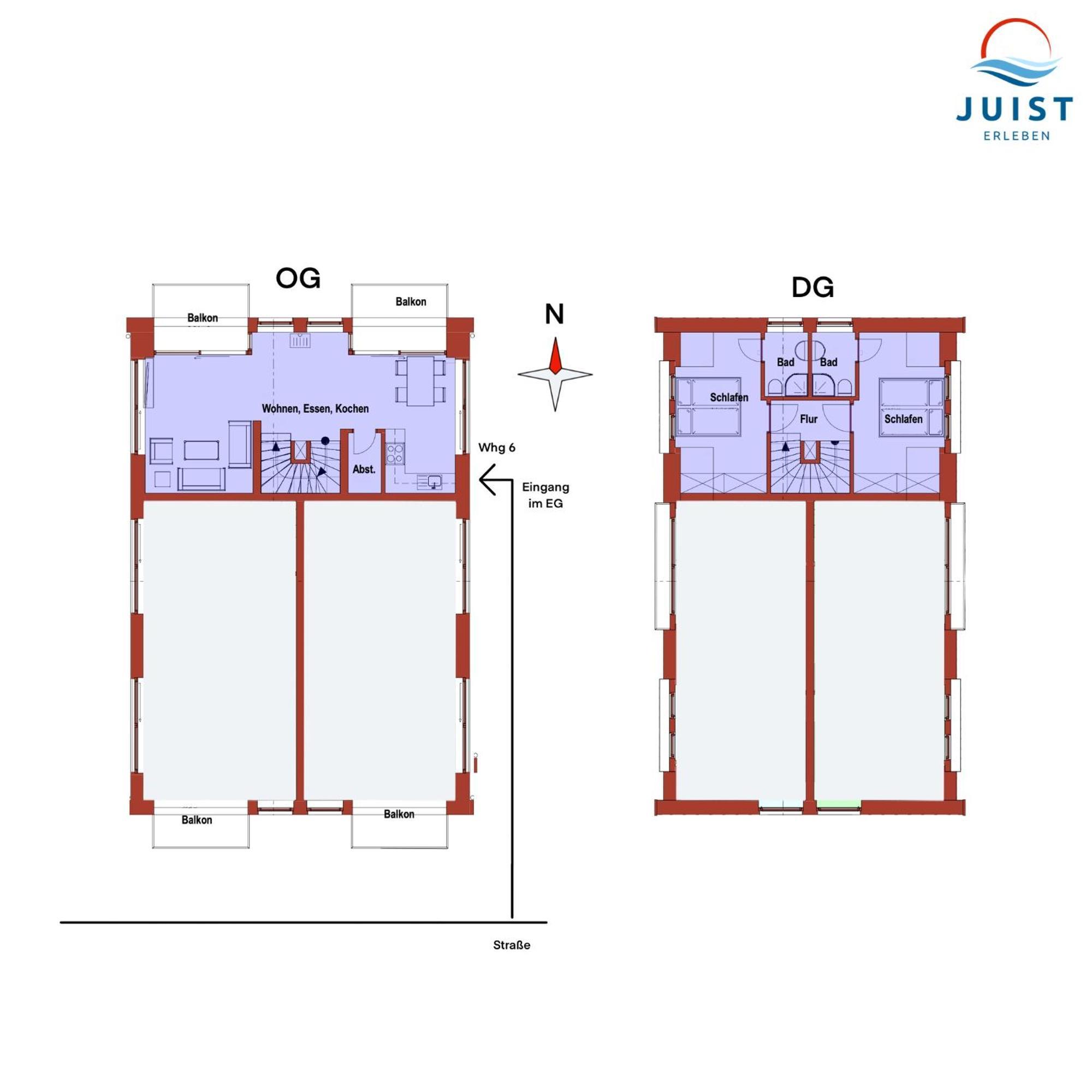 Haus Treibgut 236 - Wohnung 6 Juist Kültér fotó